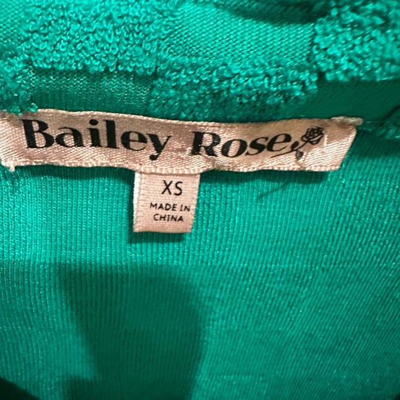Bright Kelly Green Terry Cloth Shirt - Picture 3 of 4